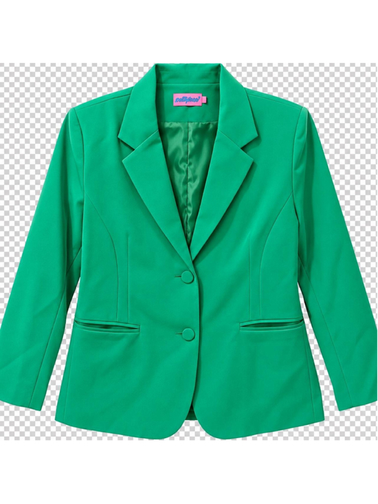 Edikted Jackets & Blazers - Edikted emerald green tailored blazer, size XS